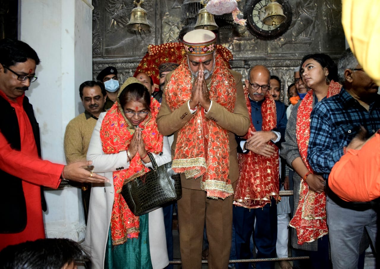 Prahlad Singh Patel Reached Jwalaji Temple: मंत्री ने मंदिर में की पूजा अर्चना