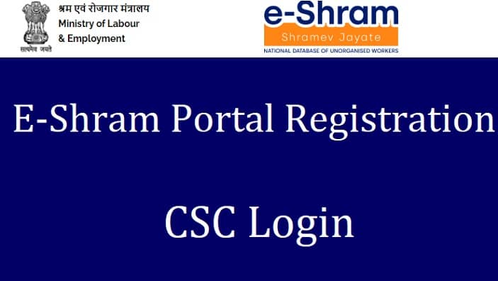 Registration on E-Shram Portal: जिले में अबतक 1 लाख 40 हजार 600 असंगठित कामगार