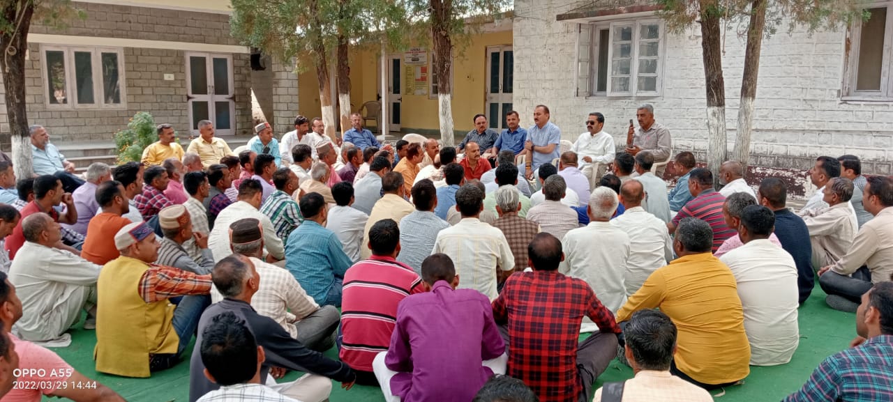 Baldev Tomar Meeting With Workers : मुख्यमंत्री के कफोटा दौरे की तैयारी में जुटे भाजपाई , बलदेव तोमर ने कार्यकर्ताओं से साथ की बैठक