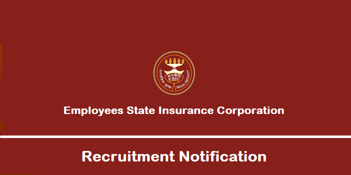 Employees State Insurance Corporation Recruitment: कर्मचारी राज्य बीमा निगम ने निकाली सामाजिक सुरक्षा अधिकारी पदों पर भर्ती