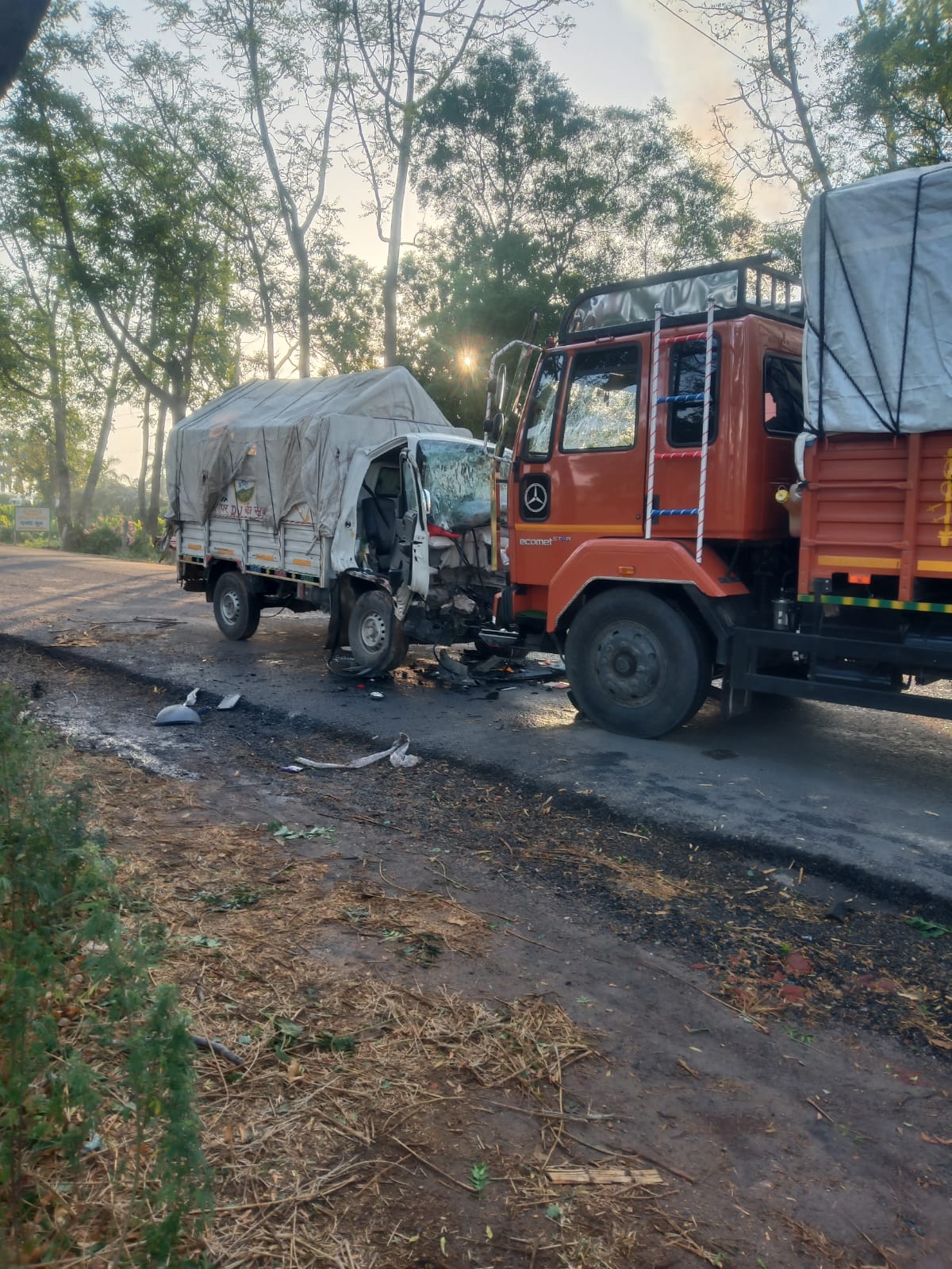 जींद के परिवार की हरिद्वार से लौटते समय सड़क हादसे में मौत्त, ट्रक से टकराई कार