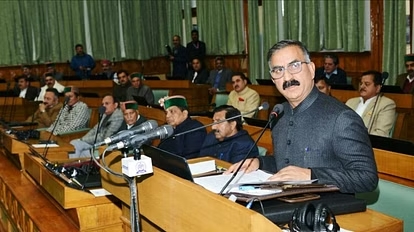 Himachal Budget session 2023: सीएम ने  भगवान कृष्ण को प्रणाम कर की बजट भाषण शुरूआत,नादौन और शिमला में बनेगा ई-बस डिपो