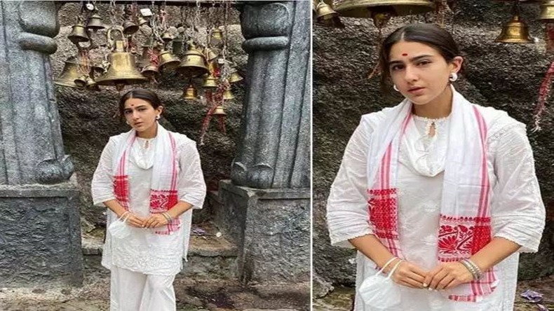 Sara Ali Khan : केदारधाम से लौटने के बाद सारा की काम पर वापसी, फिल्म की डबिंग करती आईं नजर