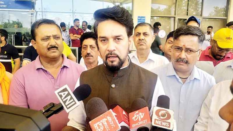 Anurag Thakur: अनुराग ठाकुर बोले- 2024 में फिर बनेगी भाजपा की सरकार