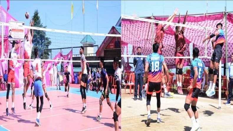 Volleyball competition shimla: वॉलीबाल प्रतियोगिता के सेमीफाइनल में पहुंची चार टीमें, जानें किनके बीच होगा  मुकाबला