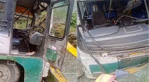 Himachal Accident:  पहाड़ी से टकराई परिवाहन विभाग की बस,56 यात्री घायल ​​​​​​​