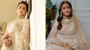 Bollywood Actresses in White Saree Look