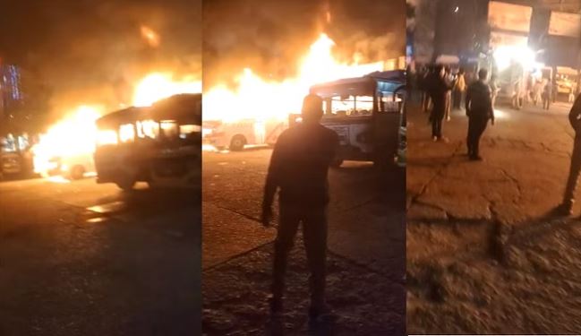 Bus Fire: हमीरपुर डिपो पर लगी बस में आग, लाखों रुपए का नुकसान