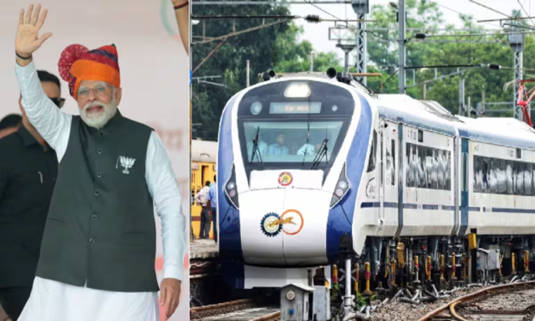 Vande Bharat Express: PM मोदी ने वंदे भारत को दिखाई हरी झंडी, अमृतसर से रवाना हुई ट्रेन