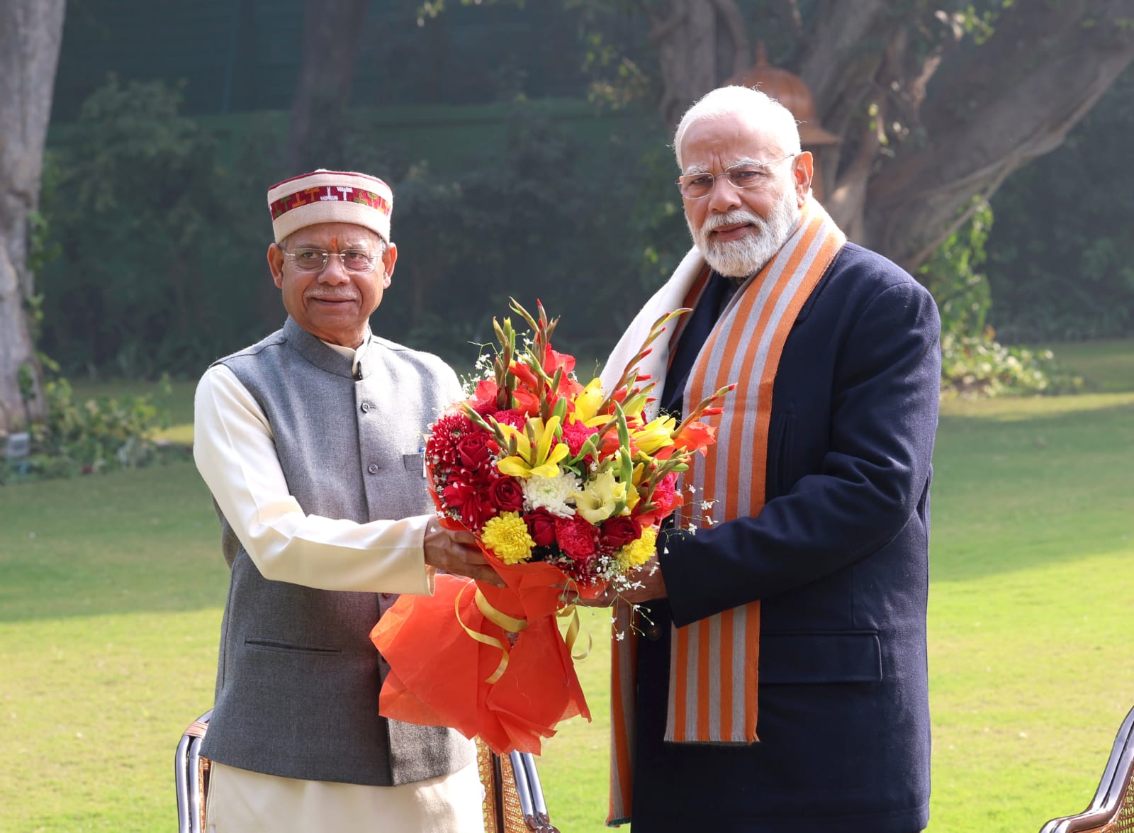 Himachal: राज्यपाल शिव प्रताप शुक्ल ने की पीएम मोदी से भेंट, गृह मंत्री अमित शाह से भी मिले