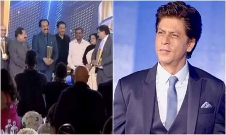 Shahrukh Khan: स्टेज पर दिखा किंग खान का संस्कार, चंद्रयान-3 के वैज्ञानिक को इस तरह दिया सम्मान