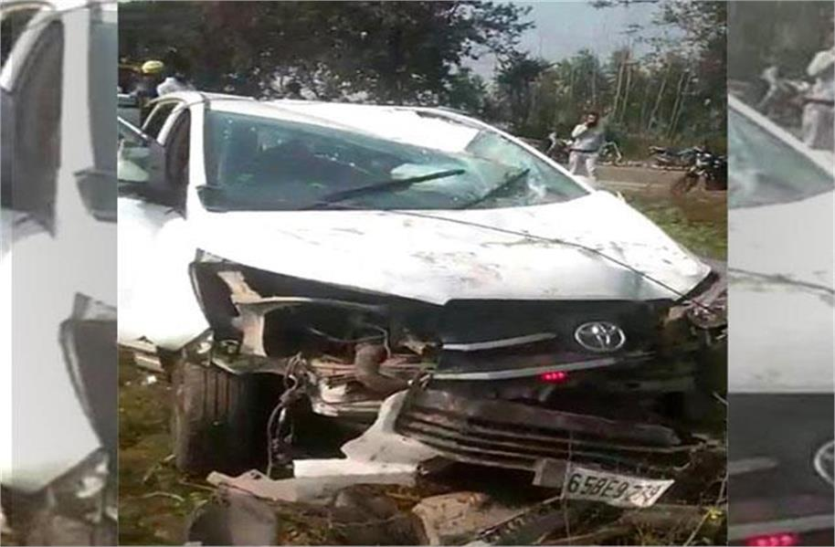 Punjab MLA accident : पंजाब के होशियारपुर में सड़क हादसे में AAP विधायक समेत 5 घायल