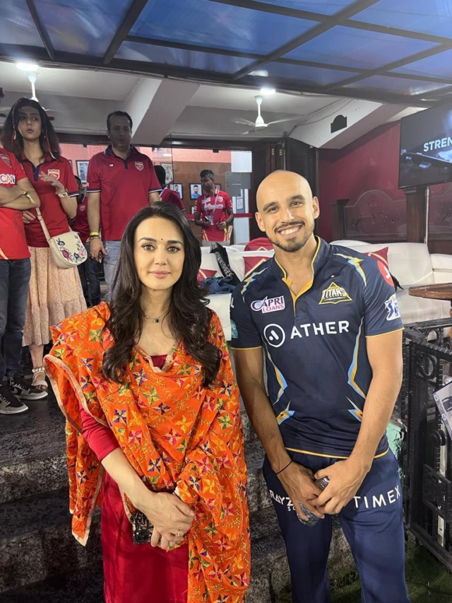 IPL में छाया प्रीति ज़िंटा का देसी अंदाज