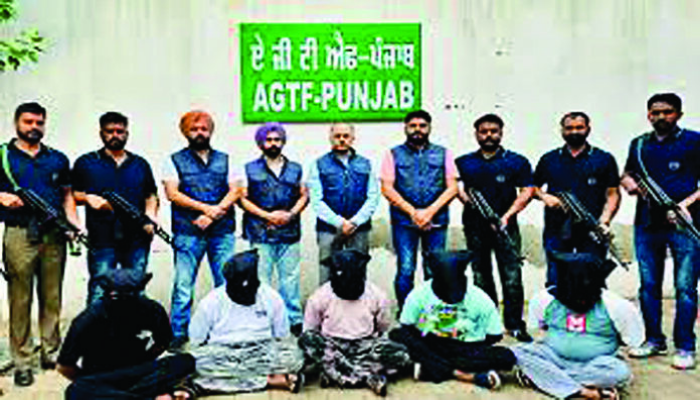 Punjab Police: एंटी गैंगस्टर टास्क फाॅर्स की बड़ी सफलता, 5 बदमाशों की हुई गिरफ्तारी